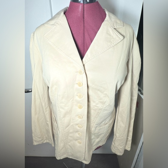 Ralph Lauren Cream Blazer - Picture 3 of 7